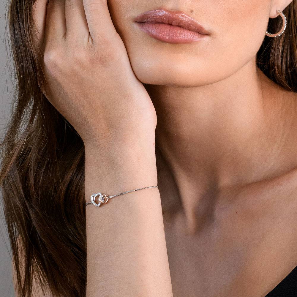 0.10CT Diamond Charm in 18K Gold Plating-1 product photo