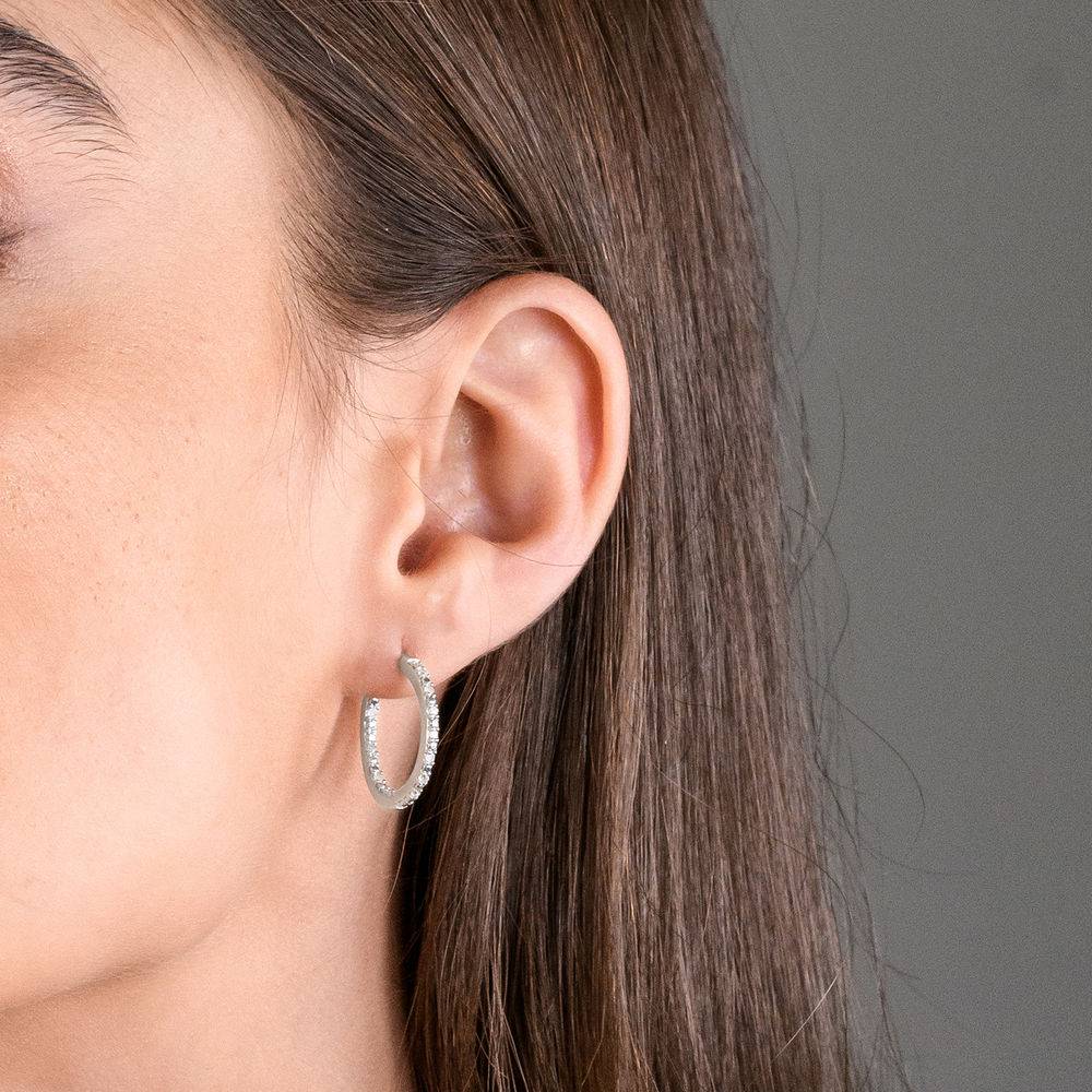 Be Mine Red Heart Bracelet in Sterling Silver-1 product photo