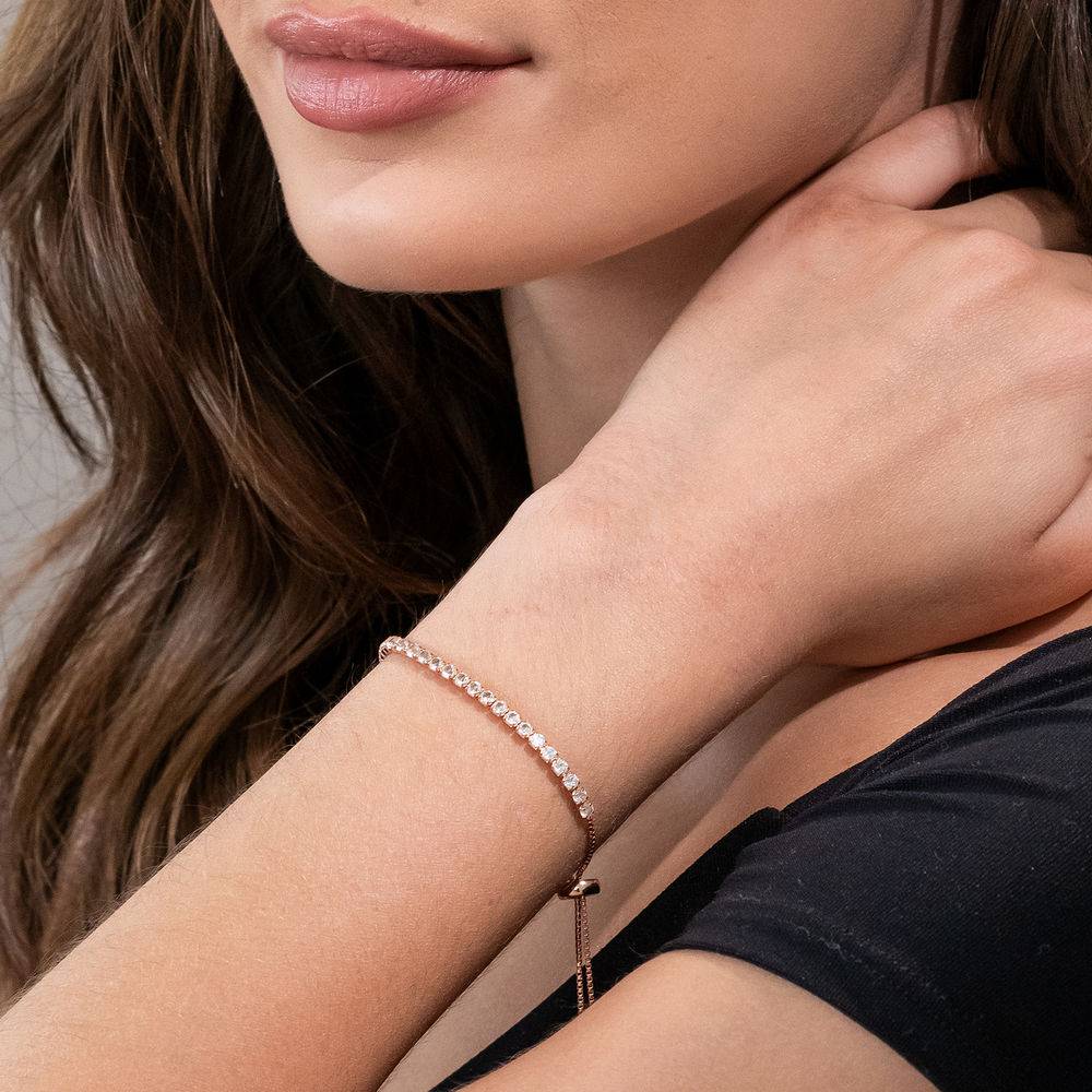 Heritage Multiple Name Necklace with 0.30CT Diamonds in Gold Plating-1 product photo