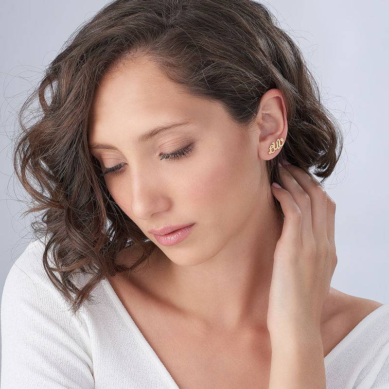 Non-Personalized Linda Bangle Bracelet in Gold Vermeil-1 Non-Personalized Linda Bangle Bracelet in Gold Vermeil-1 product photo