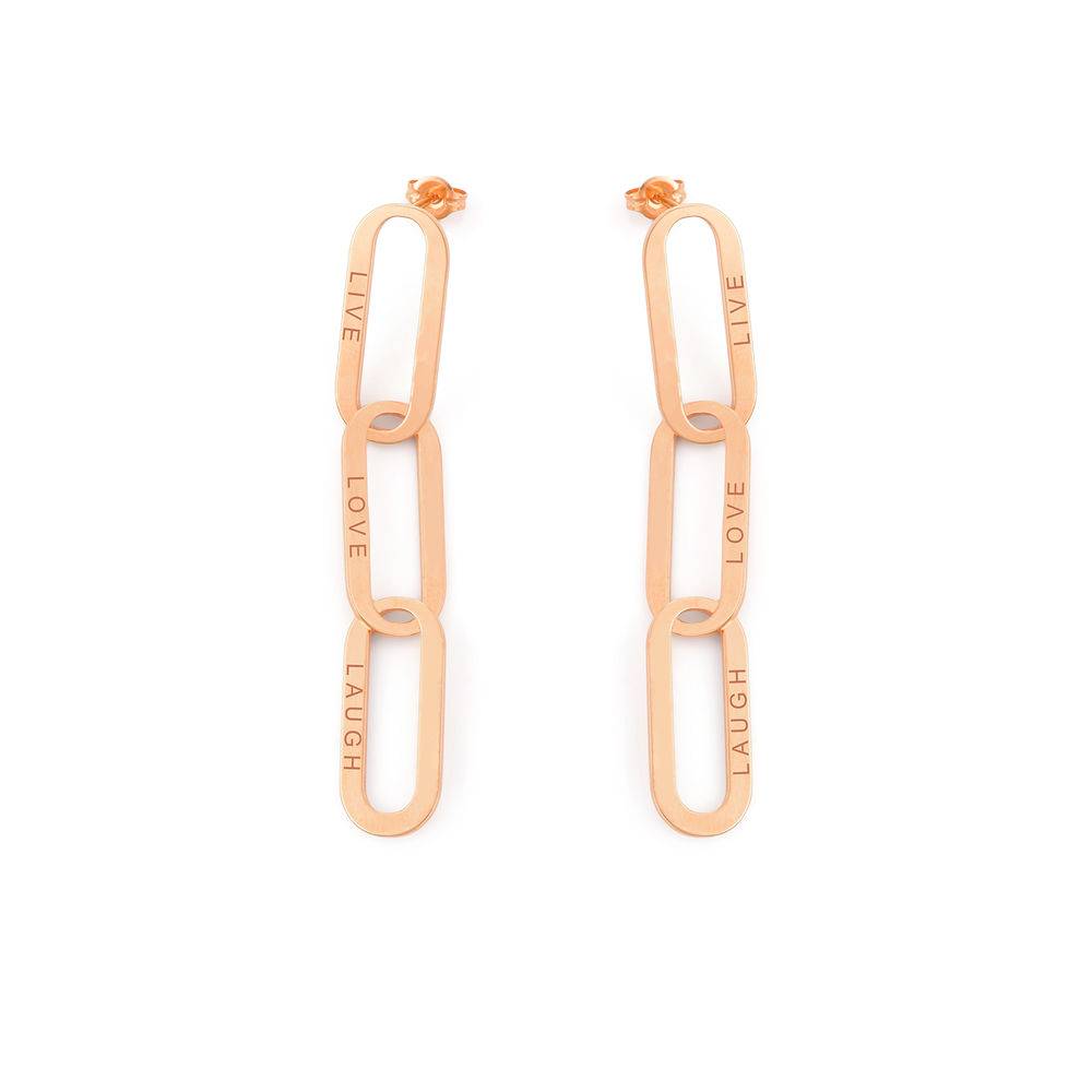 Sideways Initial Necklace in 18K Gold Plating-1 product photo