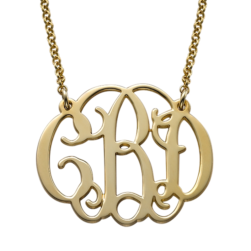 Family Tree Circle Necklace with Cubic Zirconia in 18K Rose Gold Plating-1 product photo