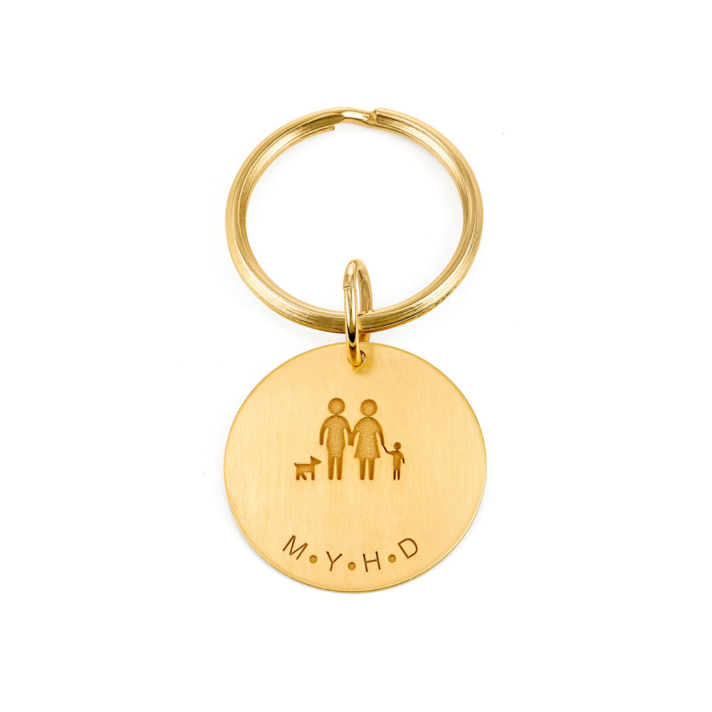 The Balance Charm Necklace in 18K Gold Vermeil-1 product photo