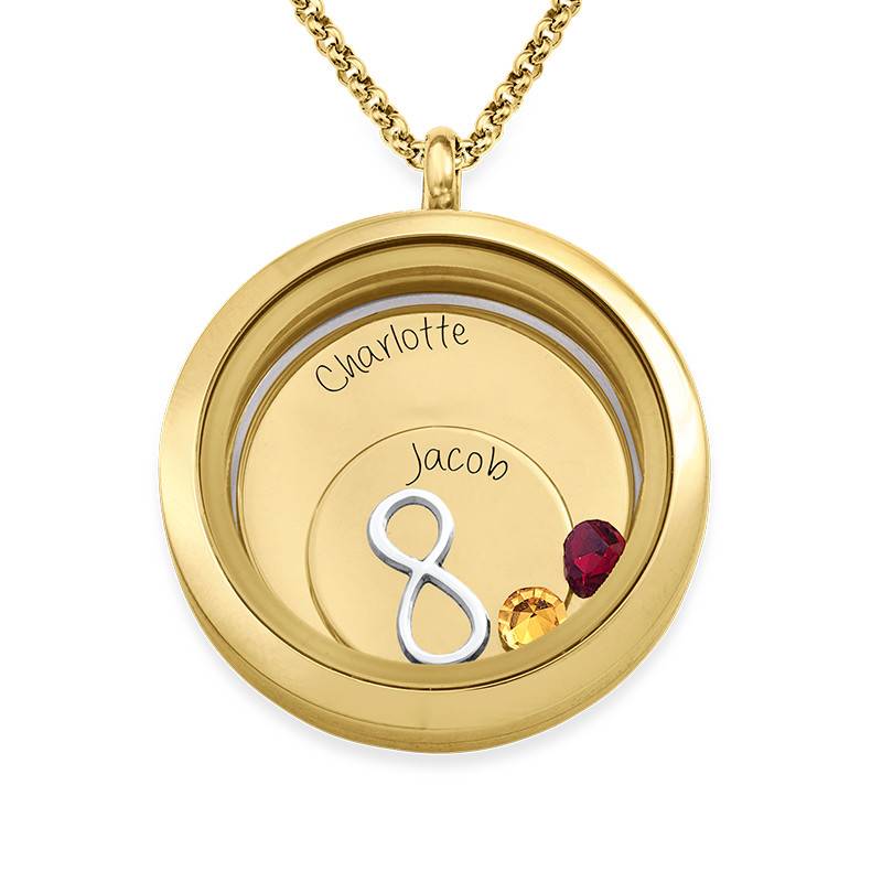 Thick Chain Name Bracelet in 18K Gold Vermeil-1 Thick Chain Name Bracelet in 18K Gold Vermeil-1 product photo