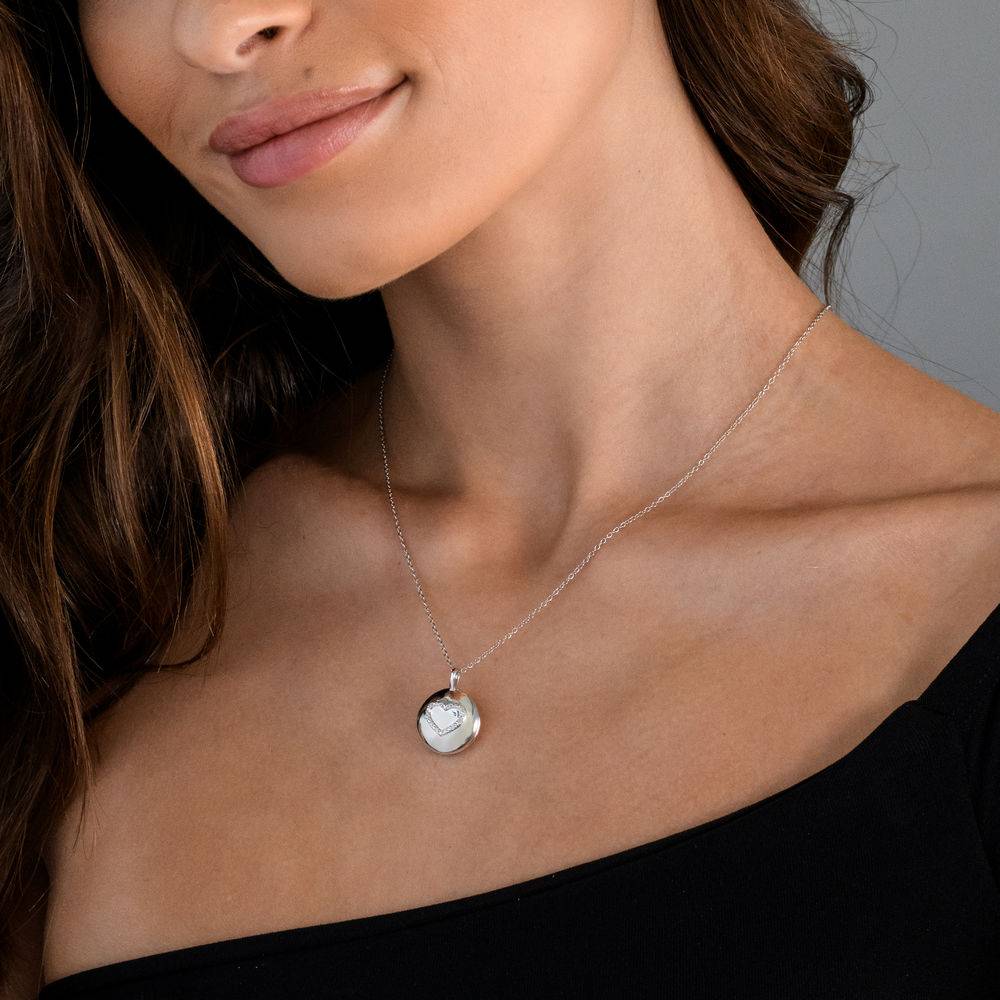 Candy Necklace with Engraved Beads in 18K Rose Gold Plating-1 product photo