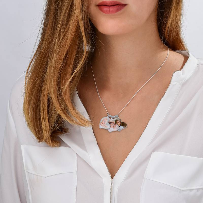 Multiple Photo Charm Necklace-4 product photo