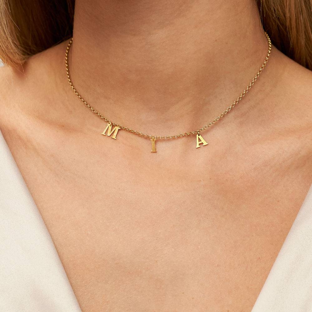 Name Choker in Gold Vermeil - test-6 product photo