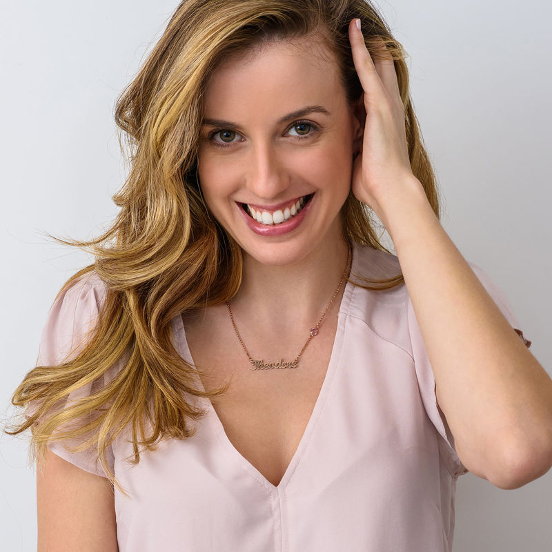 Iris Custom Square Diamond Ring in Sterling Silver-1 product photo