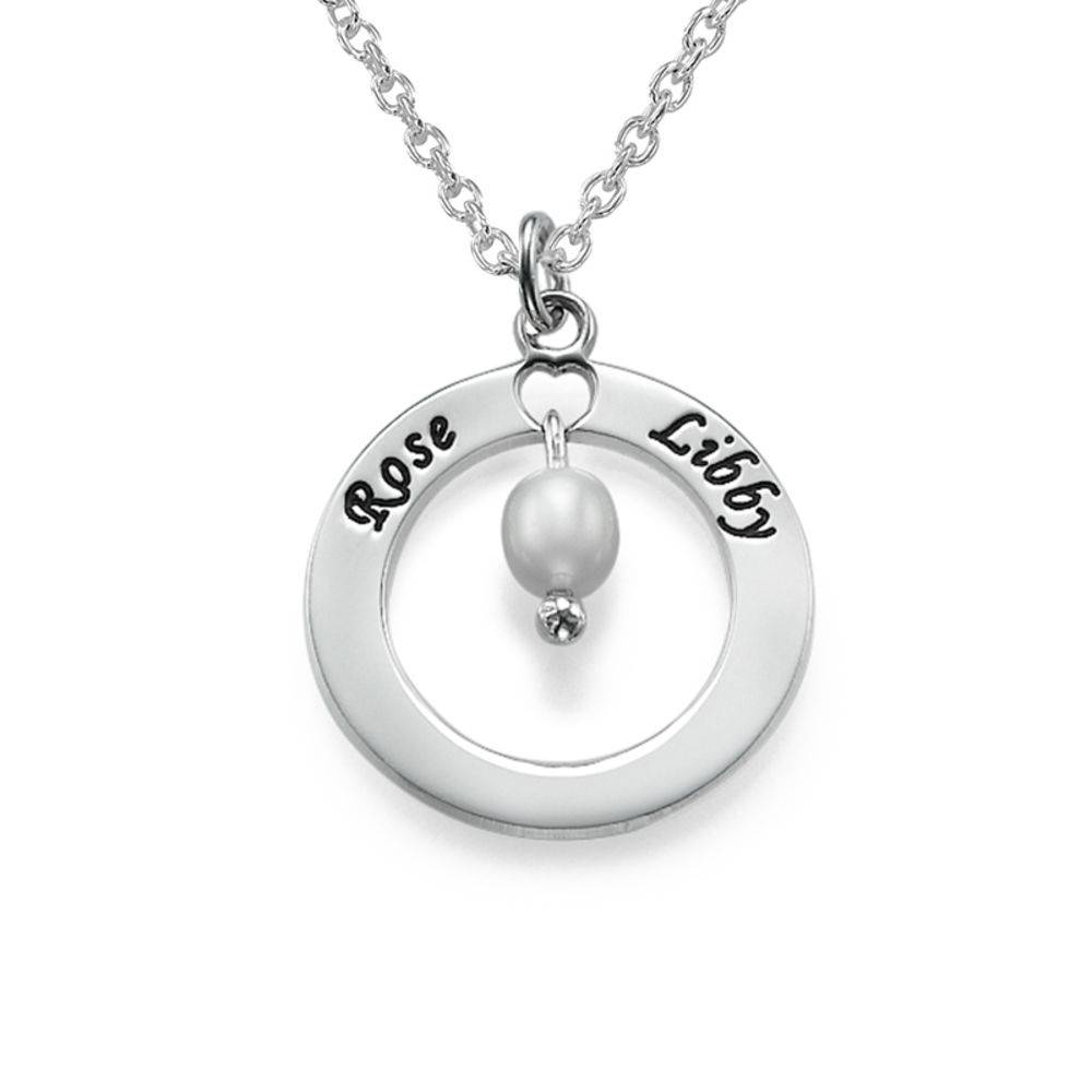 Small Carrie Name Necklace in 14K Solid Yellow Gold-1 Small Carrie Name Necklace in 14K Solid Yellow Gold-1 product photo