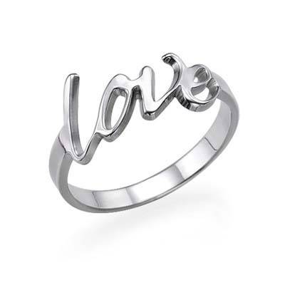 Personalized Ring in Sterling Silver-2 product photo