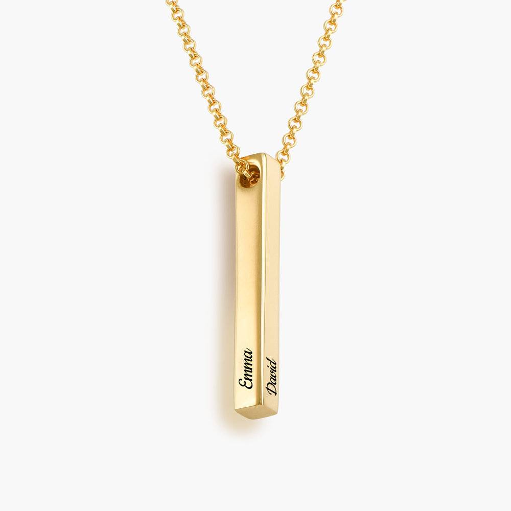 Stackable Birthstone Name Ring in 18K Gold Vermeil-1 product photo