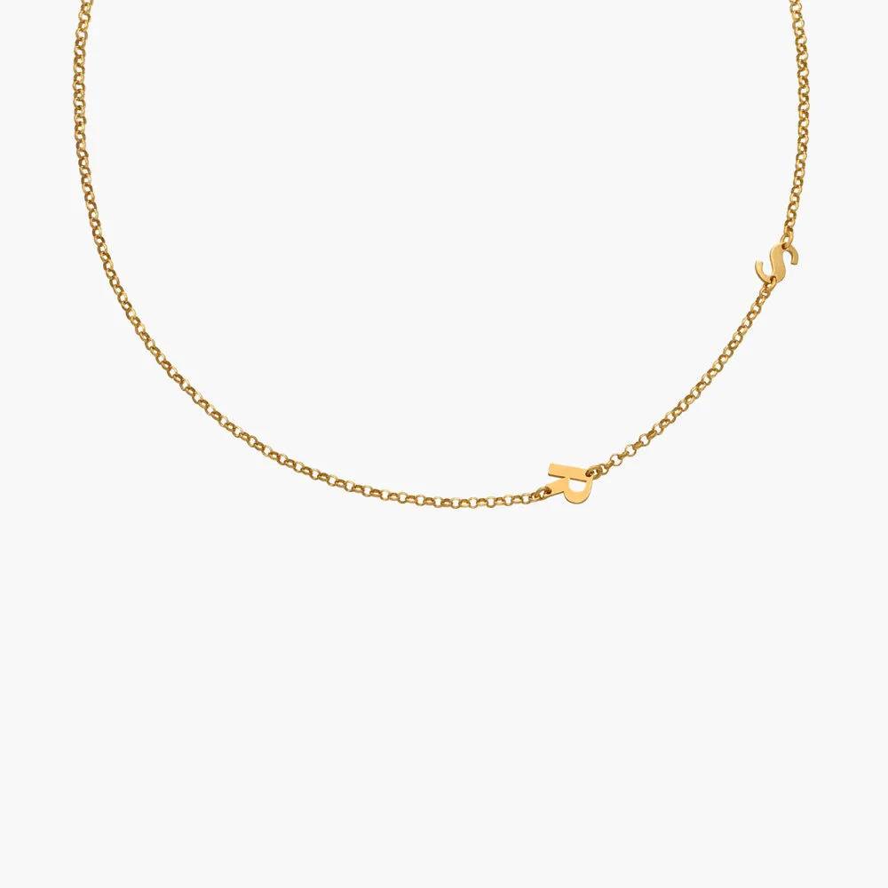 Mini Initial Necklace - Gold Plated-1 product photo