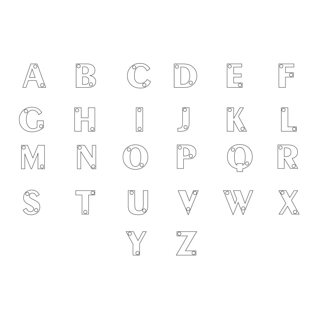 Mini Initial Necklace - Gold Plated-6 product photo