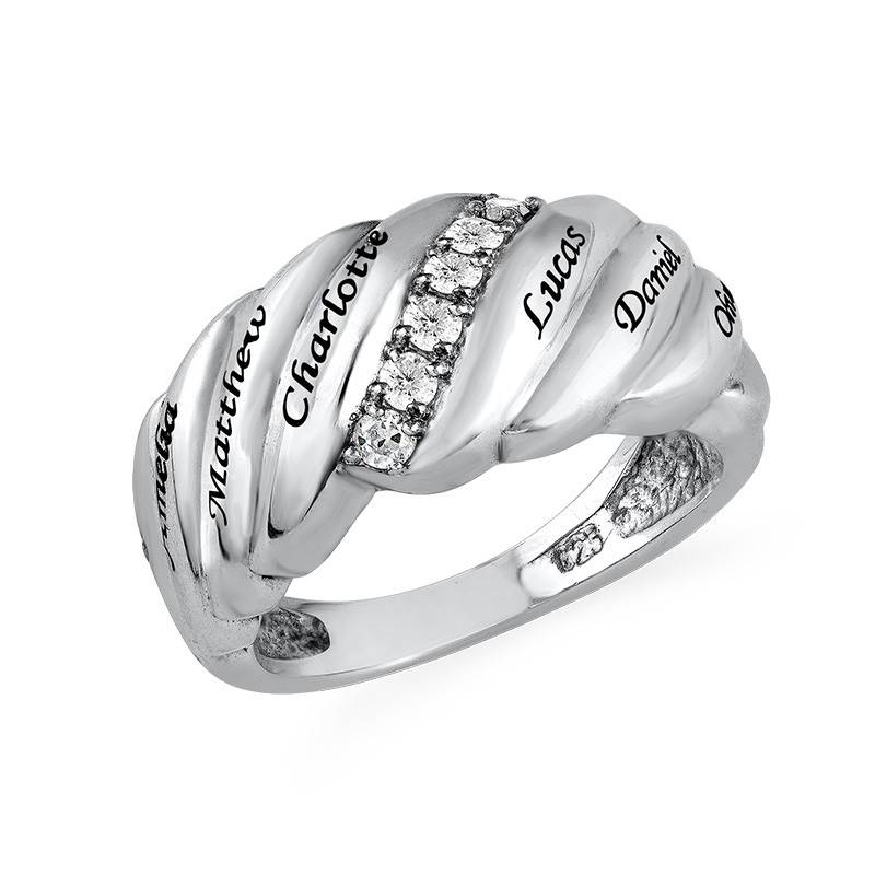 Vertical Cursive Name Necklace in 18K Gold Vermeil-1 product photo