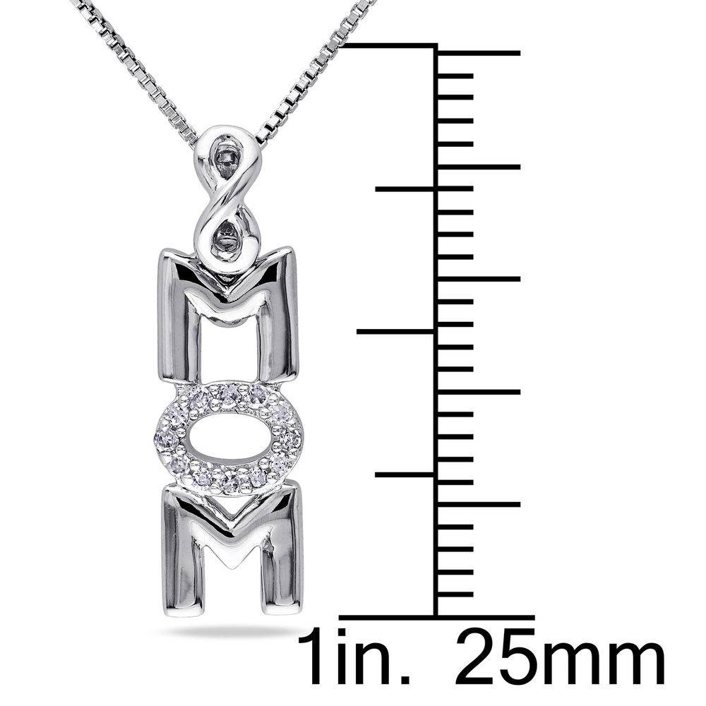 Totem 3D Bar Necklace with Diamonds in 18K Gold Plating-1 product photo